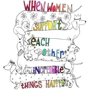 Colorful Dachshund Graphic